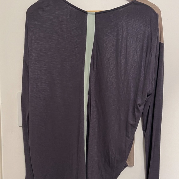 Anthropologie Dolan Left Coast Color Block Top Size m - Picture 2 of 5